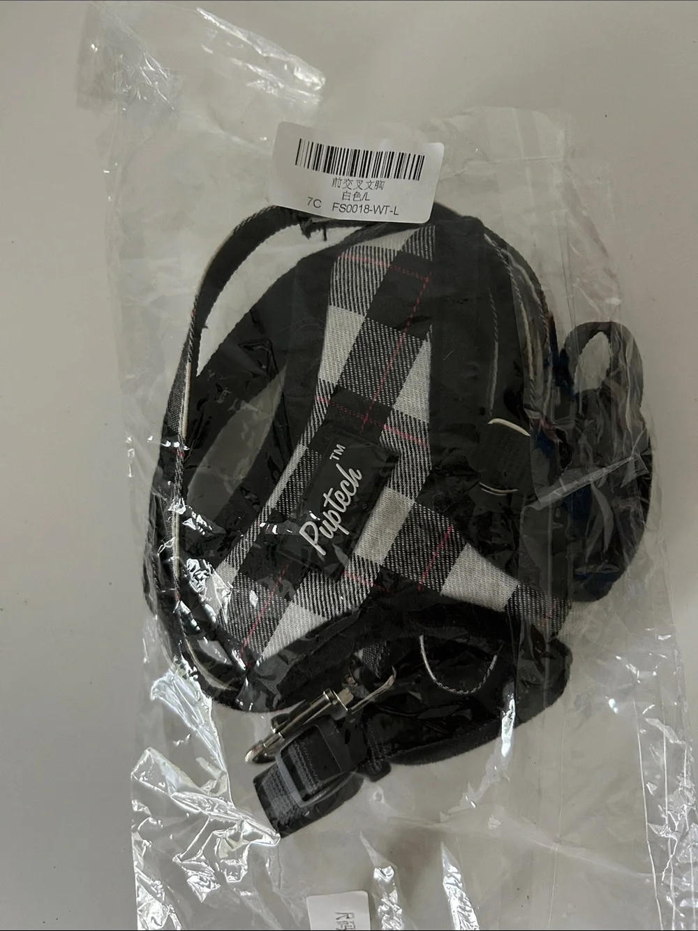 NEW - PUPTECK Dog Harness and Leash Set Extra Small,  Adjustable Padded